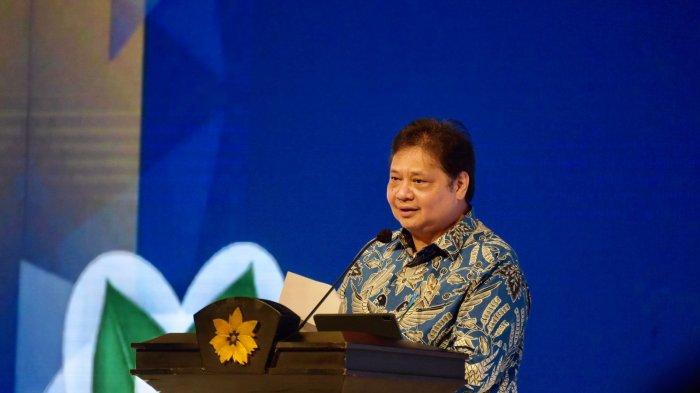 Menko Airlangga di Rapimnas Kadin
