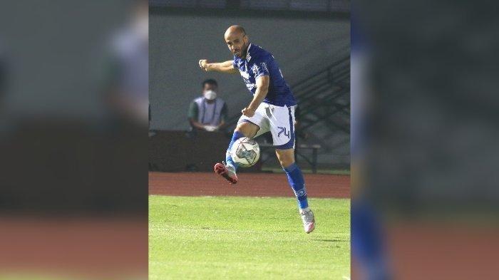 Mohammed Rashid saat laga lawan Persela