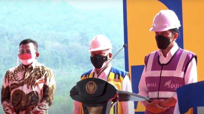 Peresmian Waduk Kuningan oleh Presiden Joko Widodo