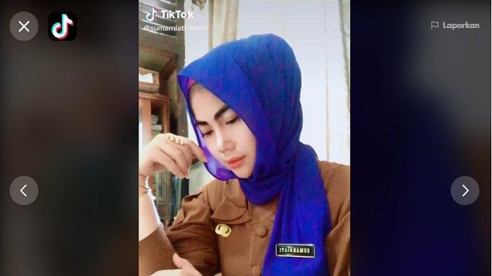 PNS make up ala Barbie (TikTok/@sumarniati_marni)