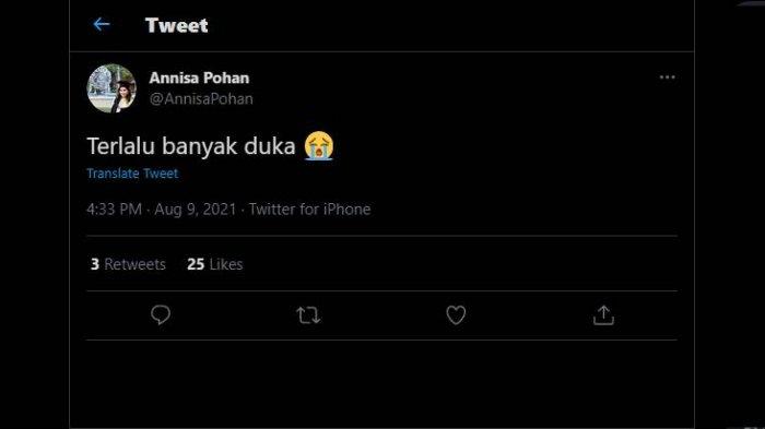 Postingan Annisa Yudhoyono. Ia bersedih. Beberapa kader dan keluarga Demokrat meninggal dunia.
