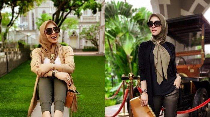 potret cantik Syahrini disebut lupa edit foto