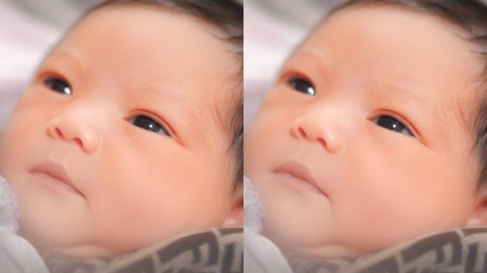 potret menggemaskan baby A diperlihatkan Atta Halilintar