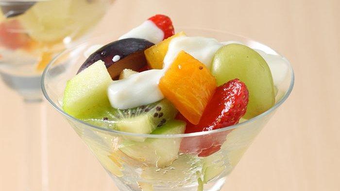 Salad Buah Saus Leci