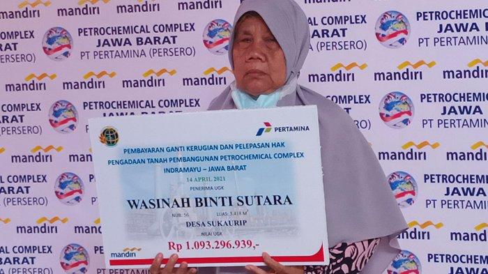 warga terima ganti rugi