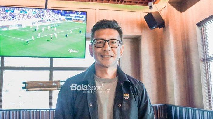 Direktur PT Persib Bandung Bermartabat, Teddy Tjahjono, saat ditemui di Maikeru, Jakarta, 13 September 2022.