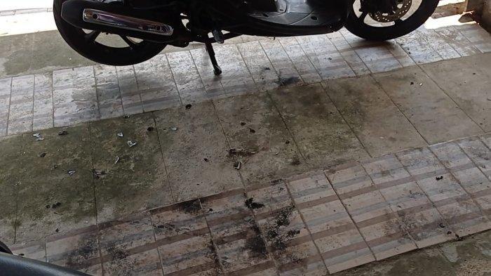 Halaman Gereja Kerapatan Injil Bangsa Indonesia (KIBAID), Jalan Sei Bilal, RT 20, Nunukan Barat, Kabupaten Nunukan, Kalimantan Utara, diberi garis polis, Jumat (09/09/2022), pagi.