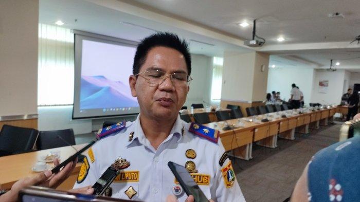 Kepala Dinas Perhubungan (Dishub) DKI Jakarta Syafrin Liputo di Gedung DPRD DKI Jakarta, Senin (3/10/2022)