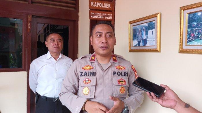 Kapolsek Makasar Kompol Zaini Abdillah Zainuri saat memberi keterangan terkait restorative justice kasus penggelapan TB, Jakarta Timur, Senin (28/11/2022).