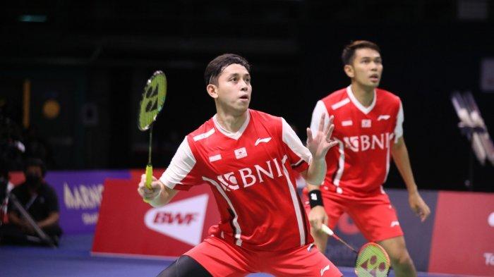Kemenangan ganda putra Fajar Alvian/Rian Ardianto melawan Yong Jin/ Na Sung Seung, membuat poin Indonesia imbang 2-2 dengan Korea Selatan.