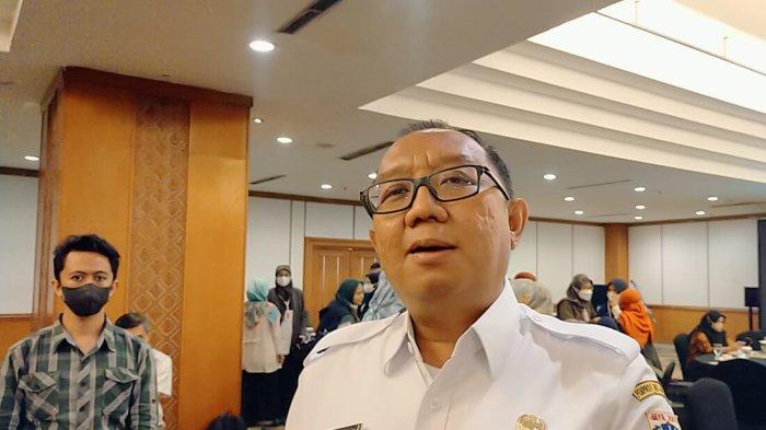 Kepala Dinas Lingkungan Hidup DKI Jakarta Asep Kuswanto saat ditemui di Hotel Grand Sahid, Tanah Abang, Jakarta Pusat, Rabu (21/9/2022). Asep mengakui Dinas Lingkungan Hidup selaku perpanjangan tangan Gubernur Anies Baswedan belum mampu mengatasi sejumlah permasalahan lingkungan hidup di ibu kota.