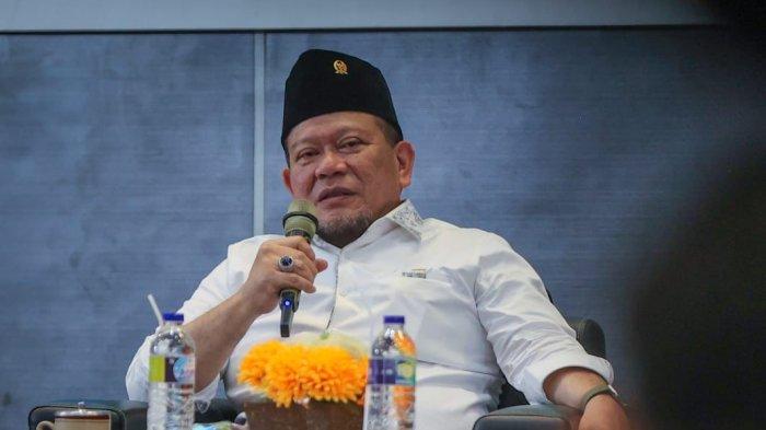 Ketua DPD RI, AA LaNyalla Mahmud Mattalitti menyoroti Revisi UU IKN yang diajukan pemerintah ke DPR, Jumat (2/12/2022).