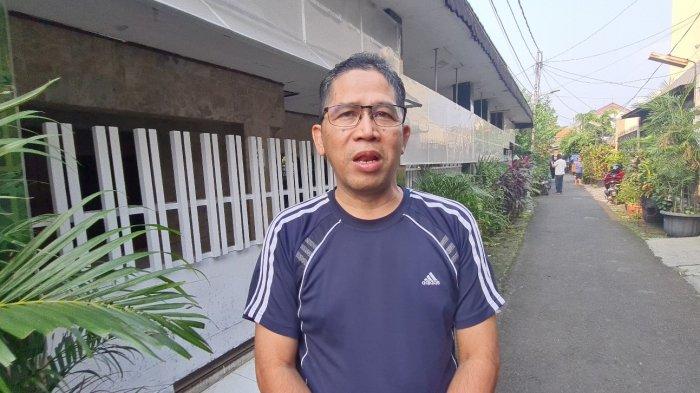 Ketua RT 010 RW 006, Fazri saat ditemui di Jalan Tanah Tinggi I Gang 5, Johar Baru, Jakarta Pusat pada Kamis (30/6/2022).