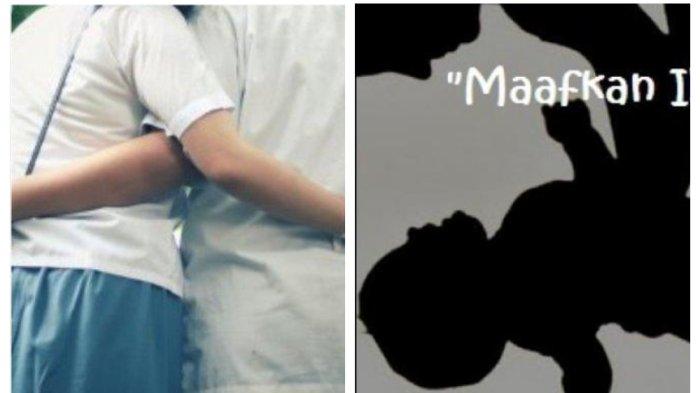 Kolase Foto Sejoli SMA dan Bayi.