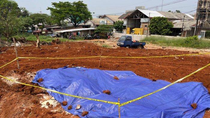 Lokasi dugaan penimbunan sembako di Lapangan KSU, Sukmajaya, Kota Depok, Minggu (31/7/2022).