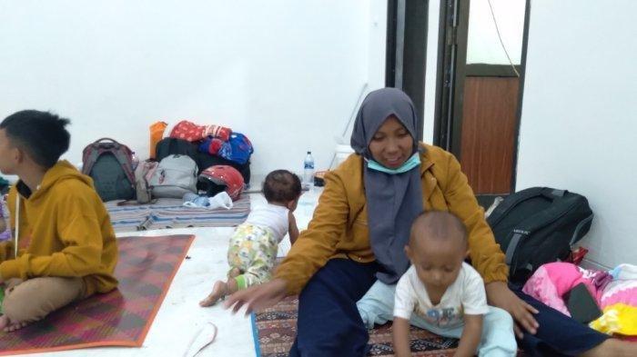 Mita Rosalia (35) tak menyangka peristiwa erupsi Gunung Semeru kembali terjadi, Minggu (4/12/2022).