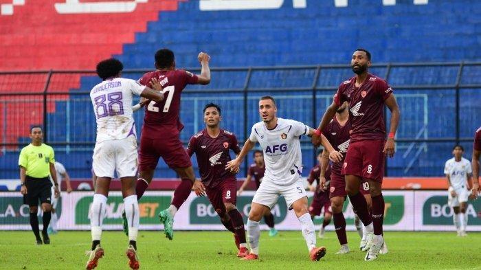 PSM Makassar vs Persik Kediri di Piala Presiden 2022 Grup D di Stadion Kanjuruhan, Kabupaten Malang, Minggu (19/6/2022).