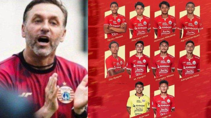 Pelatih Persija Jakarta Thomas Doll dan pemain muda Macan Kemayoran - Thomas Doll menyampaikan kekesalannya menyusul banyak dan seringnya pemain muda Macan Kemayoran dipanggil untuk memperkuat Timnas U-20 Indonesia maupun TIimnas Indonesia.