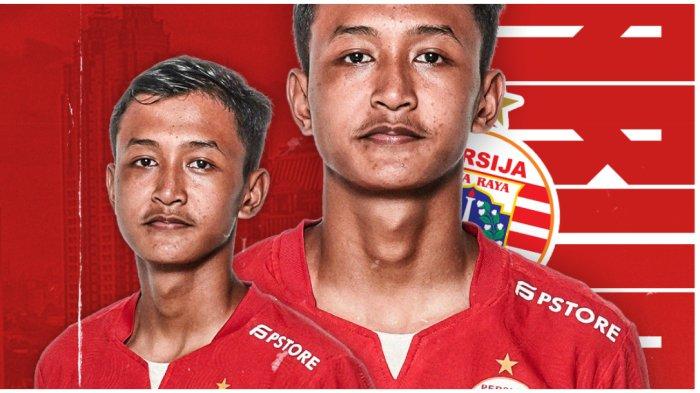 Poster gelandang muda Persija Jakarta Dony Tri Pamungkas. Dony dipanggil Shin Tae-yong untuk mengikuti TC Timnas Indonesia U-20.