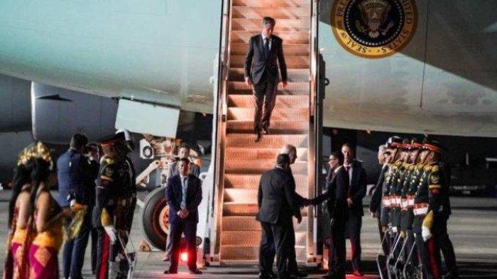Joe Biden tiba di Pulau Bali