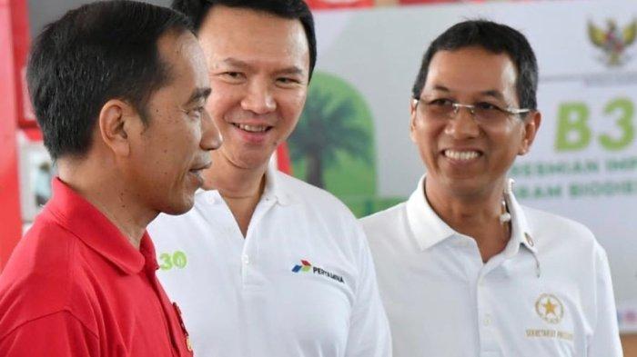 Presiden Jokowi, Basuki Tjahaja Purnama dan Heru Budi Hartono