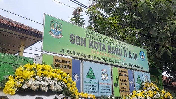 SDN Kota Baru II dan III Jalan Sultan Agung Bekasi Barat akan diubah akses keluar masuk siswa pasca kecelakaan maut yang menewaskan 10 orang, Kamis (1/9/2022).