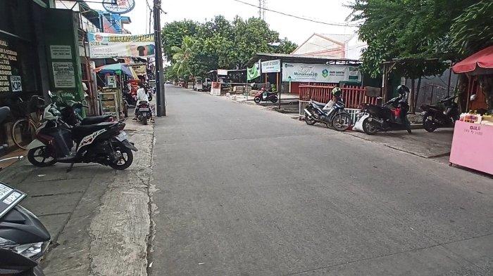 Suasana terkini Jalan Warakas Raya, Tanjung Priok, Jakarta Utara, pada Minggu (13/11/2022), yang jadi lokasi tawuran pelajar pada Jumat sebelumnya.
