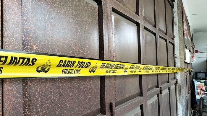 TKP Penemuan jasad juragan sembako di Jalan Mustikasari, Pengasinan, Kota Bekasi, Jumat (11/11/2022).