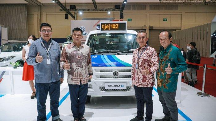 PT Transportasi Jakarta (Transjakarta) lakukan MoU bersama dengan penyedia minibus listrik DFSK, PT Bevos Auto Mandiri.