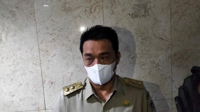 Wagub DKI Jakarta Ahmad Riza Patria di Balai Kota DKI Jakarta, Senin (13/6/2022)