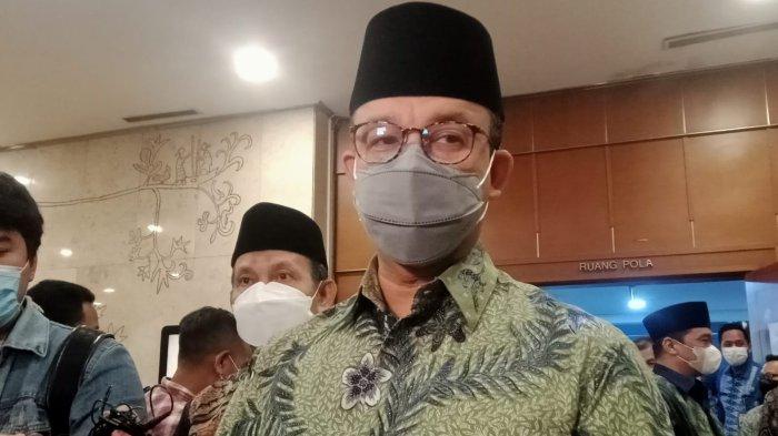 Gubernur DKI Jakarta Anies Baswedan di Balai Kota DKI Jakarta, Gambir, Jakarta Pusat, Kamis (7/4/2022).