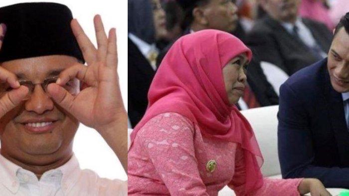 Calon Gubernur DKI Jakarta Anies Baswedan usai menggunakan hak suara pada Pilkada DKI Jakarta putaran kedua di TPS 28, Cilandak Barat, Jakarta Selatan, Rabu (19/4/2017) - Komandan Kogasma Agus Harimurti Yudhoyono (AHY) bersama Gubernur Jawa Timur Khofifah Indar Parawansa saat menghadiri acara penganugerahan gelar doktor honoris causa pada soekarwo dalam bidang pendidikan Islam di Universitas Islam Negeri Sunan Ampel Surabaya, Rabu (27/3/2019).