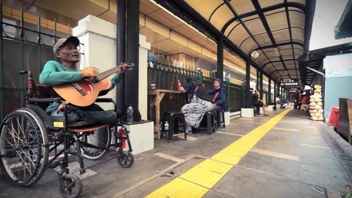 Arda, pengamen disabilitas yang didatangi istri Panglima TNI, Hetty Andika Perkasa.