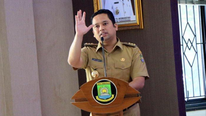 Wali Kota Tangerang, Arief R Wismansyah saat ditemui di Kantor Kecamatan Tangerang, Selasa (10/5/2022).