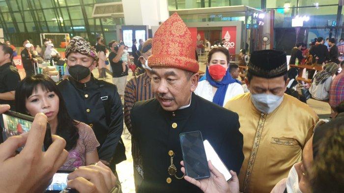Direktur Utama PT Angkasa Pura II, Muhammad Awaluddin saat ditemui di Terminal 3 Bandara Soekarno-Hatta usai gelaran parade budaya, Minggu (26/6/2022).