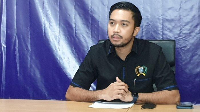Bendahara Fraksi PAN DPRD DKI Farazandi Fidinansyah saat ditemui di gedung DPRD DKI, Kamis (6/5/2021).