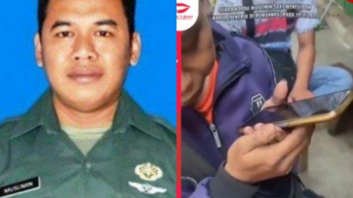 Beredar rekaman pesan suara Kopda Muslimin sebelum ditemukan tewas keracunan. Beri pesan terakhir ke Kabul, siapa sosok tersebut?