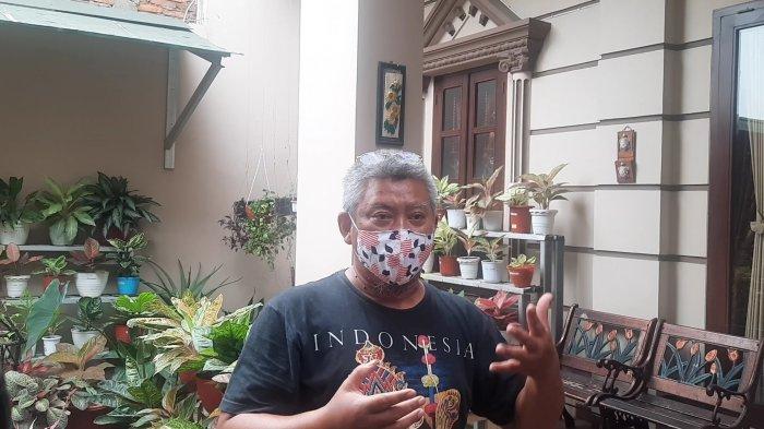 Dody Sutriadi saat dijumpai di kediamannya, Jalan Mawar Indah, Perumahan Harapan Indah, Kecamatan Medan Satria, Kota Bekasi, (12/9/2021).