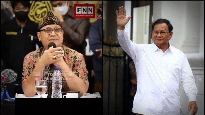 Edy Mulyadi dan Prabowo Subianto. Selain hina Kalimantan, Edy Mulyadi katai Prabowo Subianto, Partai Gerindra naik pitam lalu lapor polisi.