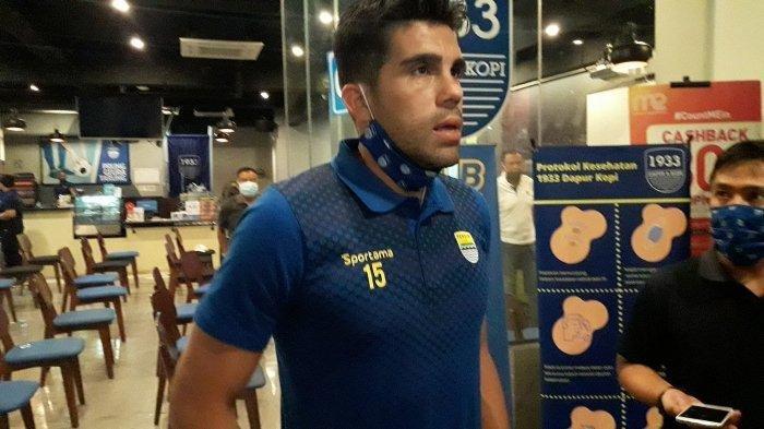 Fabiano Beltrame di Graha Persib, Rabu (29/7/2020).