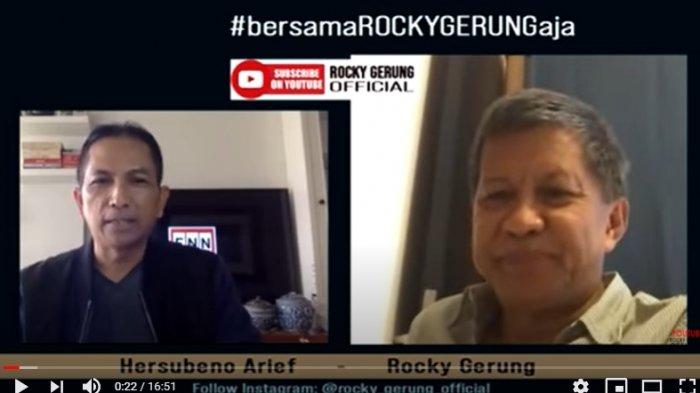 Rocky Gerung tanggapi kemarahan Prabowo terhadap Edhy Prabowo