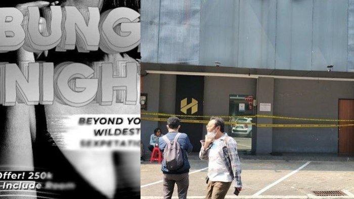 Hamilton Spa & Massage di Ruko Grand Wijaya, Kebayoran Baru, Jakarta Selatan, Selasa (21/6/2022), tempat penyelenggara acara Bungkus Night Vol.2 yang diduga kuat polisi kegiatan prostitusi.