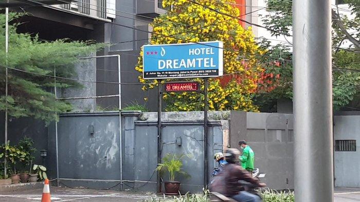 Hotel Dreamtell yang berada di kawasan Gondangdia, Menteng, Jakarta Pusat menjadi lokasi penemuan mayat wanita tanpa busana.