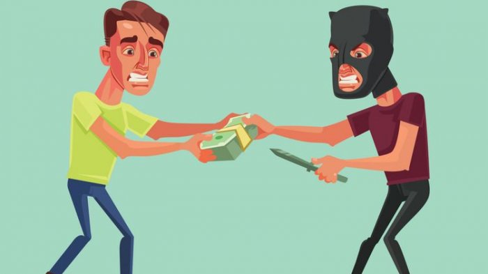 Ilustrasi perampokan.(Thinkstock)