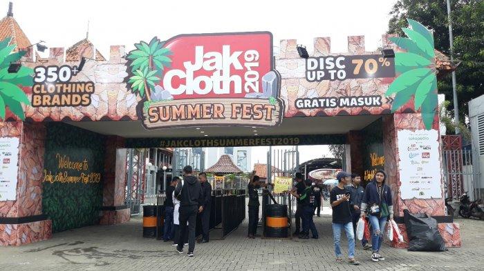 JakCloth Summer Fest 2019 yang berlangsung selama 27-31 Maret 2019 di Gambir Expo, Kemayoran Jakarta Pusat.