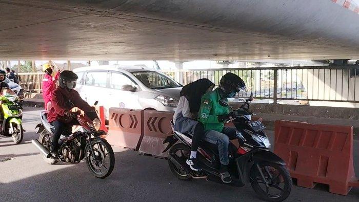 Situasi jembatan Antilope di Kelurahan Jaticempaka, Kecamatan Pondok Gede, Kota Bekasi, pada hari ini Rabu (15/6/2022).