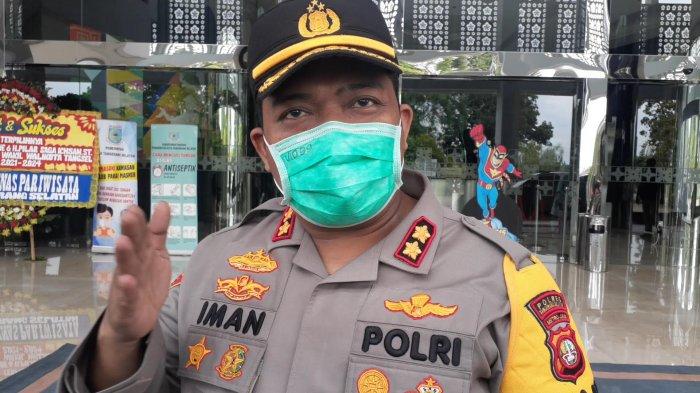 Kapolres Tangsel, AKBP Iman Imanuddin saat ditemui di Kantor Pemkot Tangsel, Kamis (25/2/2021).