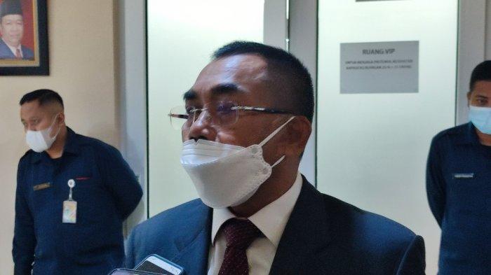 Ketua Fraksi PDIP DPRD DKI Jakarta Gembong Warsono di Gedung DPRD DKI, Jumat (12/11/2021)