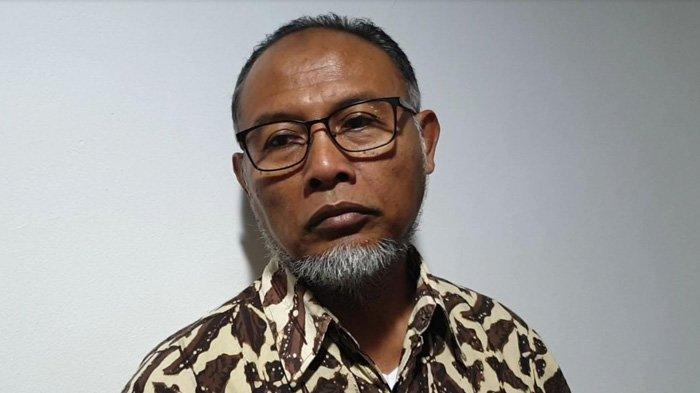Ketua TGUPP bidang hukum dan pemberantasan korupsi Bambang Widjojanto (BW) saat ditenui di Balai Kota, Gambir, Jakarta Pusat, Selasa (10/12/2019).