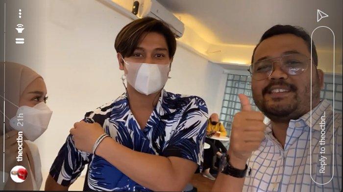 Rizky Billar dan Lesti Kejora bertemu Theo Cosner